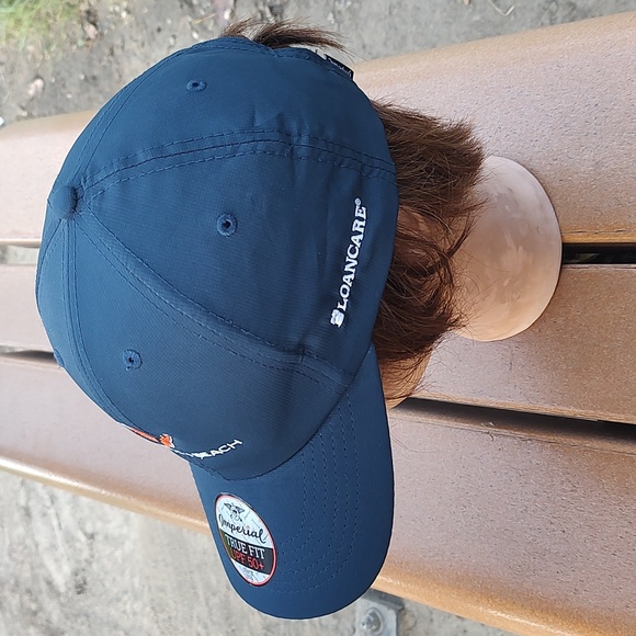 Imperial Monarch Beach Embroidered Strapback Hat Cap OSFA - Picture 4 of 11